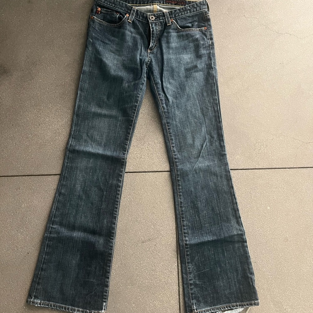 AG Y2K Dark Blue Flare Jeans